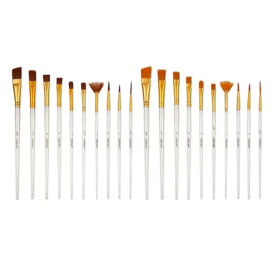 6 Packs: 40 ct. (240 total) Super Value Brush Set by Craft Smart&#xAE;